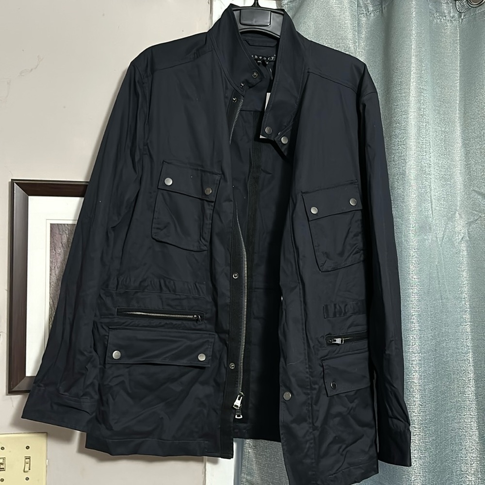 Vintage charcoal Theory Jacket
